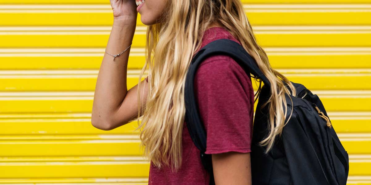 Backpacks are everywhere: pack it light, wear it right!