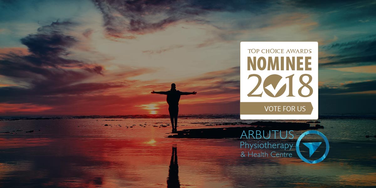 Arbutus physio is excited to be a 2018 Top Choice Award Nominee