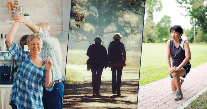 Falls prevention and balance class.