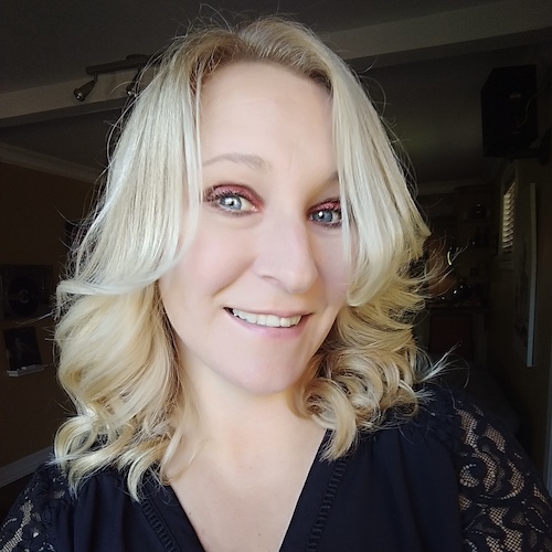 Natasha Watson takes a selfie.